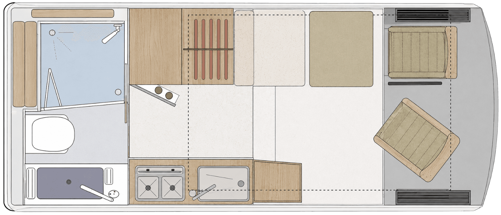 HRX Sahara Grundriss – Grundriss